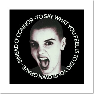 sinead o'connor quotes lyrics Posters and Art